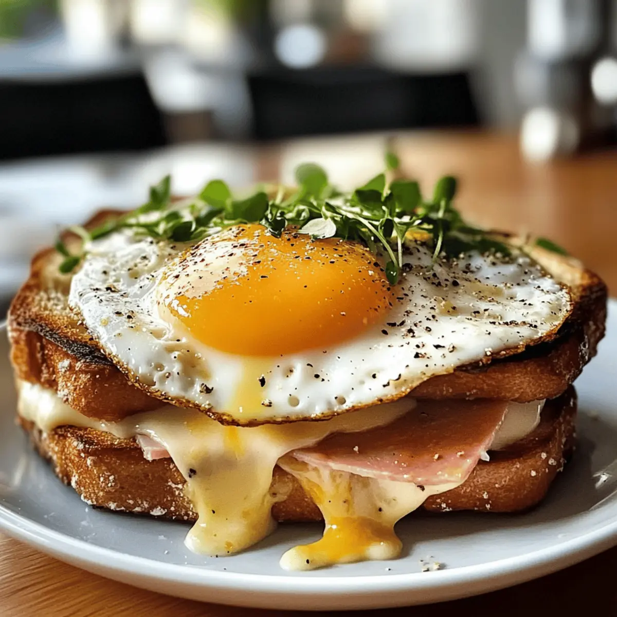 Köstliche Croque Madame für dein perfektes Frühstück