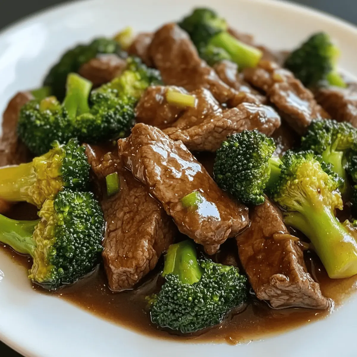 Rindfleisch-Brokkoli-Pfannengericht-Sauce schnell zubereitet