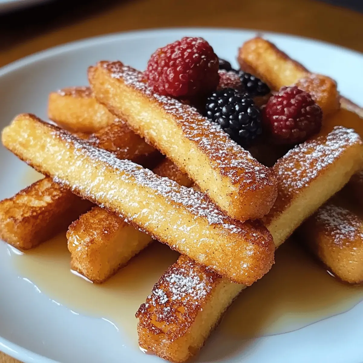 Französische Toaststäbchen