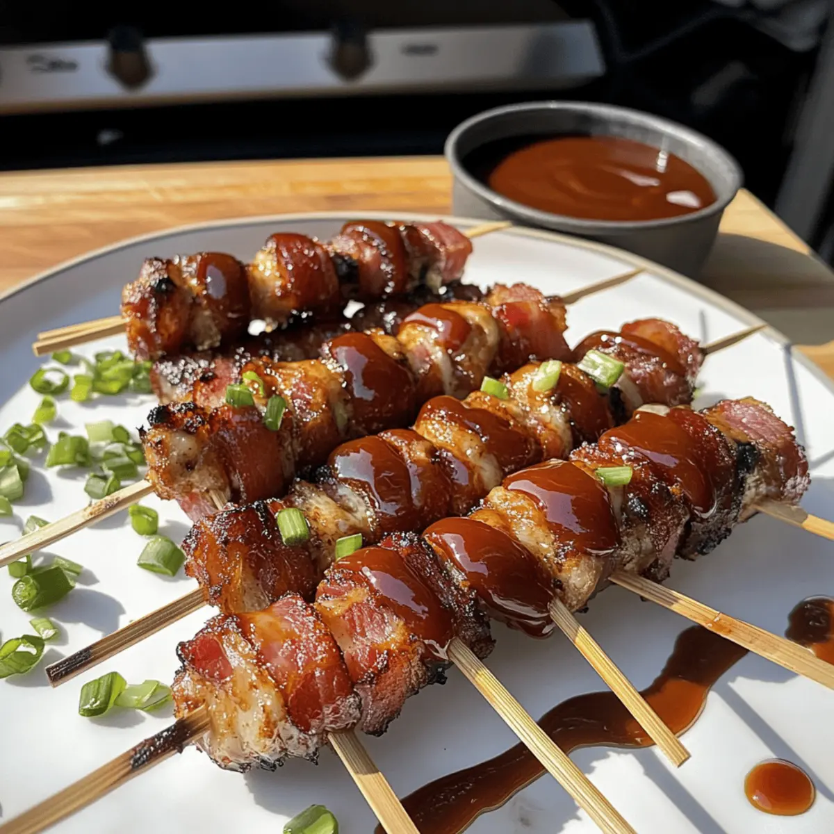 Mini-Bacon-Bomben-Sticks für den perfekten BBQ-Snack