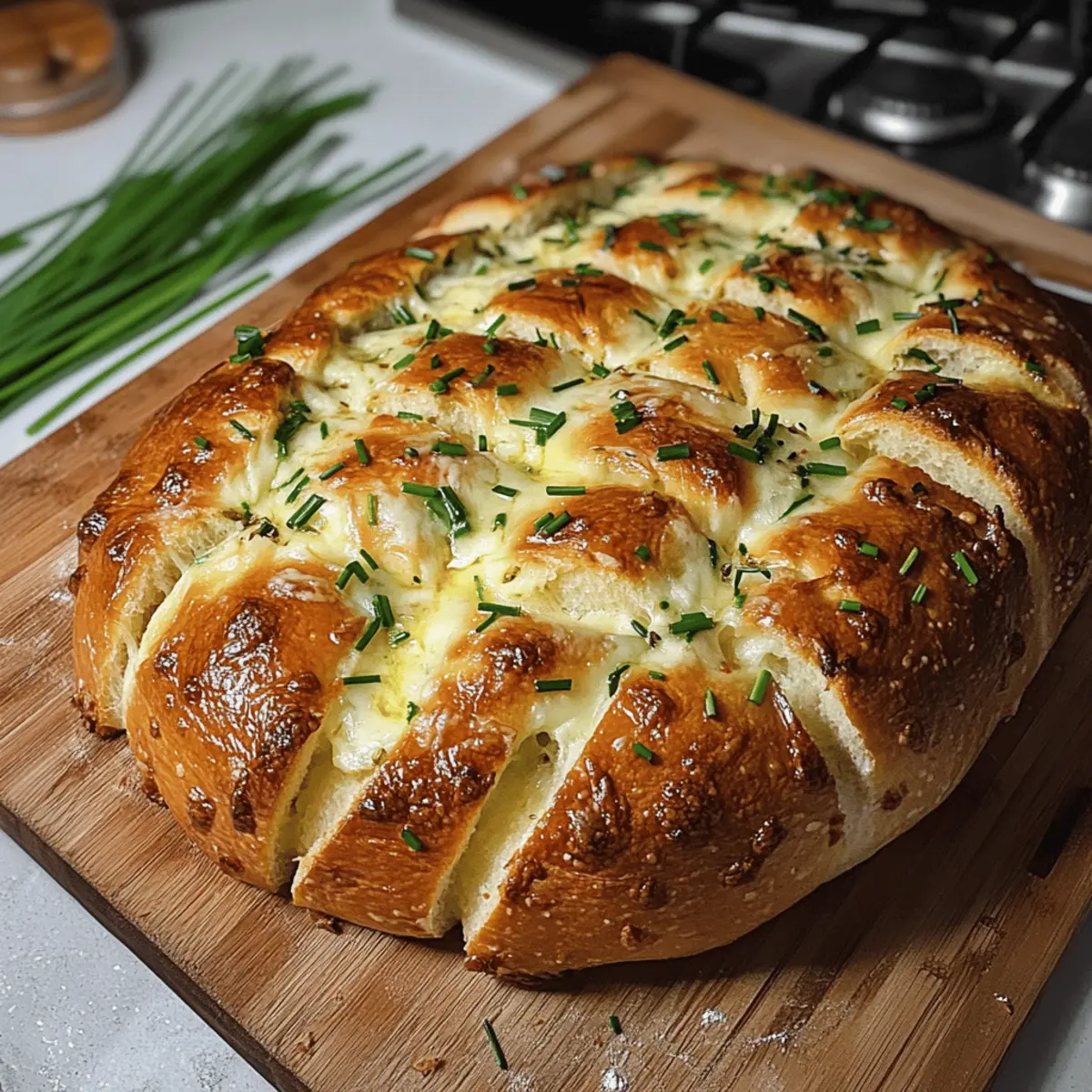 Knoblauch-Mozzarella-Brot für unvergessliche Grillabende
