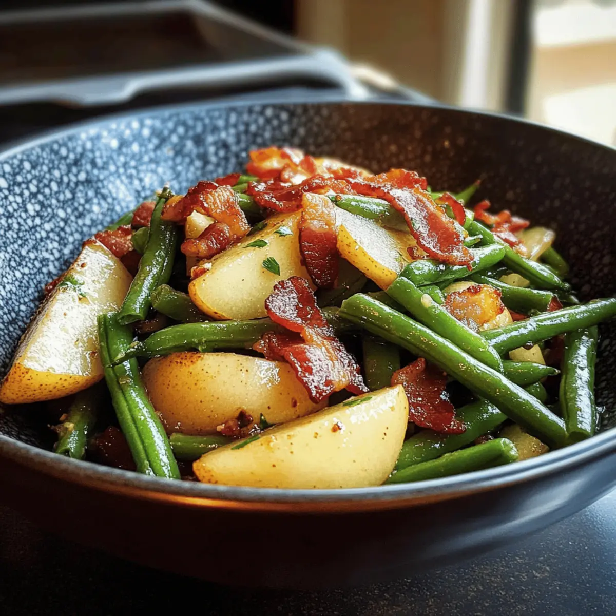 Birnen, Bohnen und Speck für Gemütliche Abende