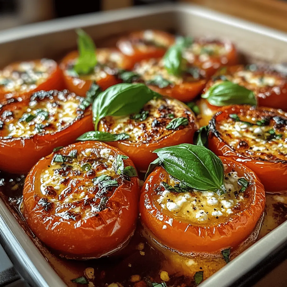 Gemütlicher Tomaten-Feta-Überbacken für Soulfood-Momente