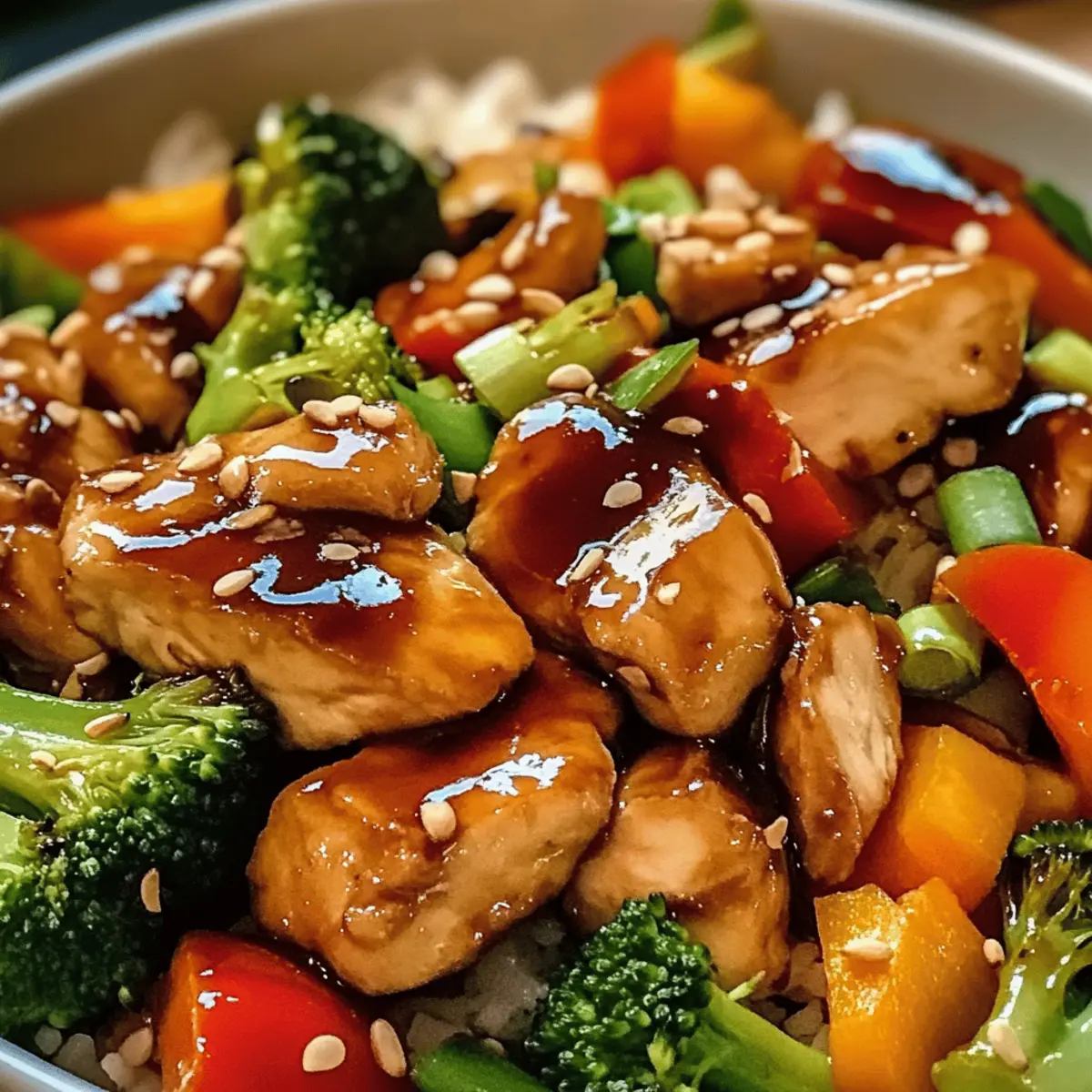 Teriyaki-Hähnchen-Pfanne für schnelle Familienabende