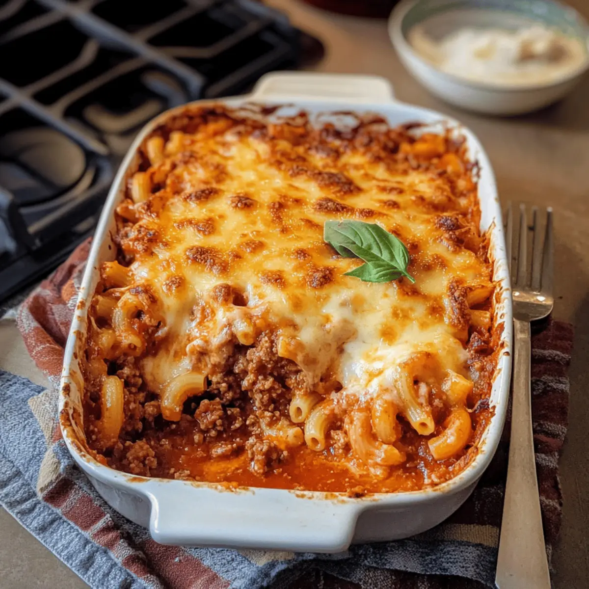 Makkaroni Auflauf mit Hackfleisch – Schnell und Lecker