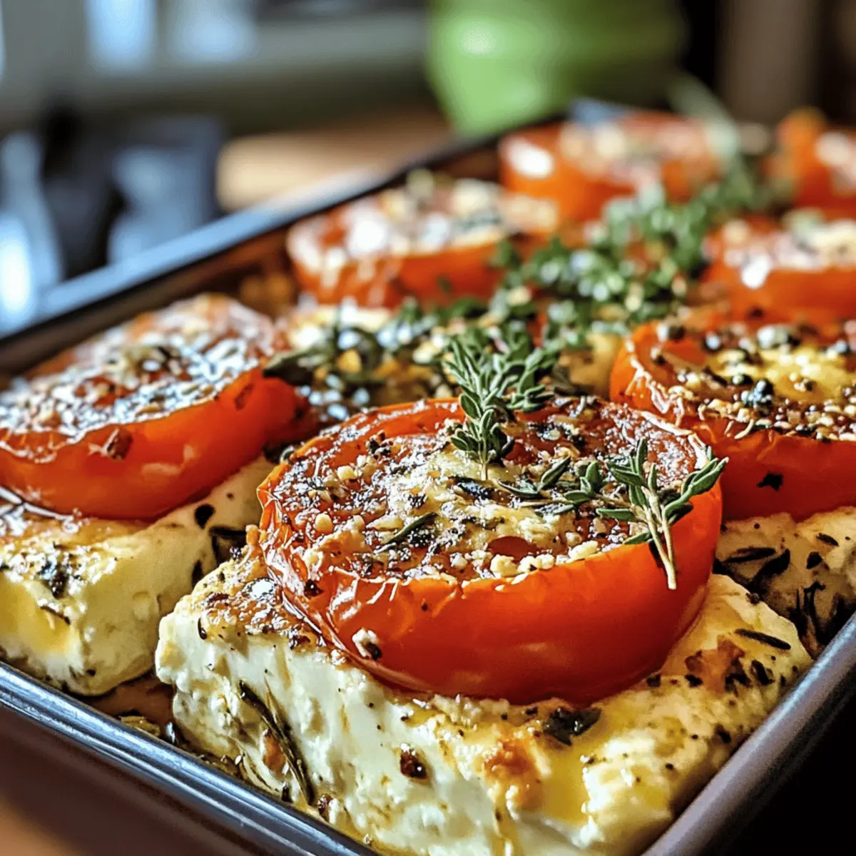 Griechischer Feta-Auflauf mit Tomaten – Lecker & Einfach