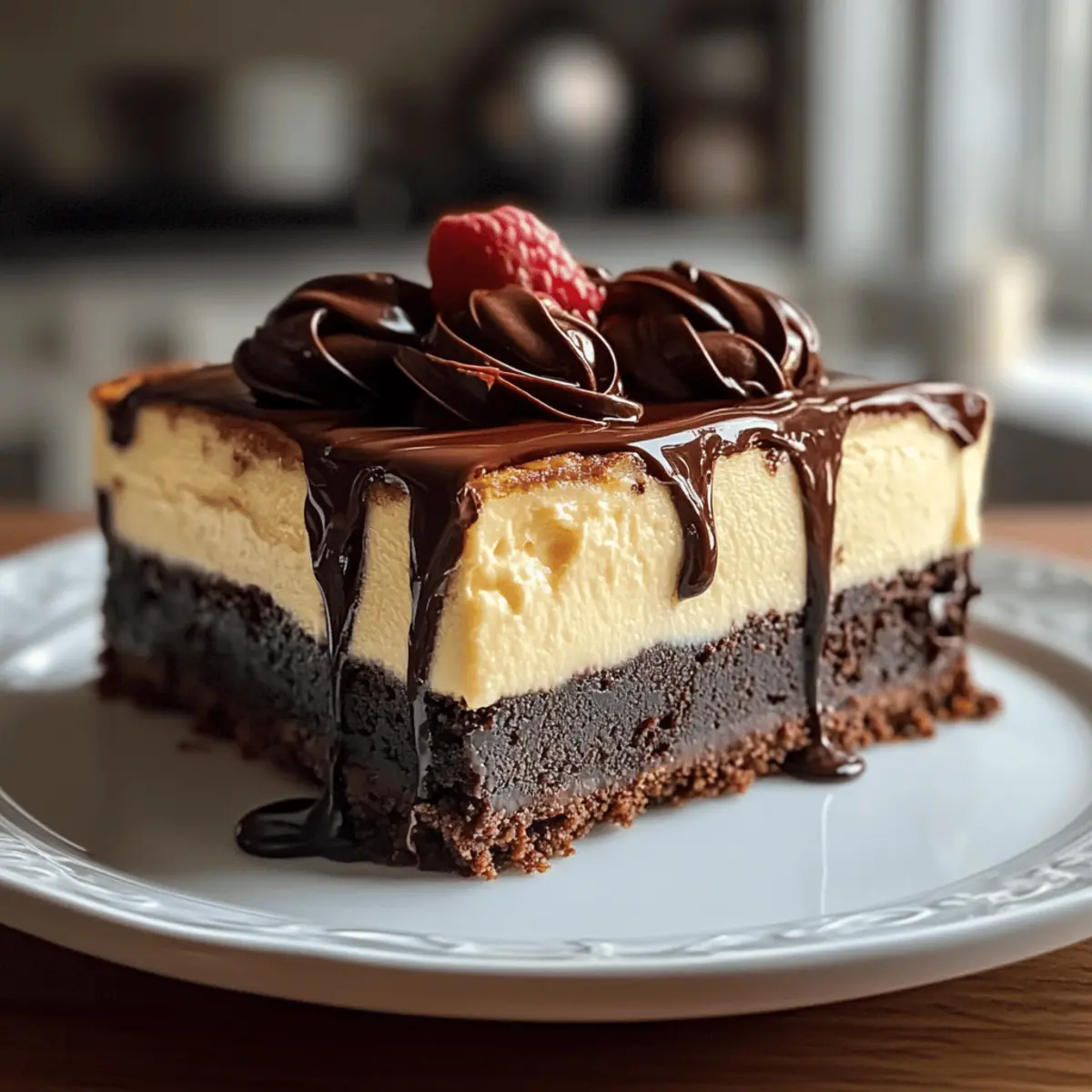 Brownie Käsekuchen für den ultimativen Genuss