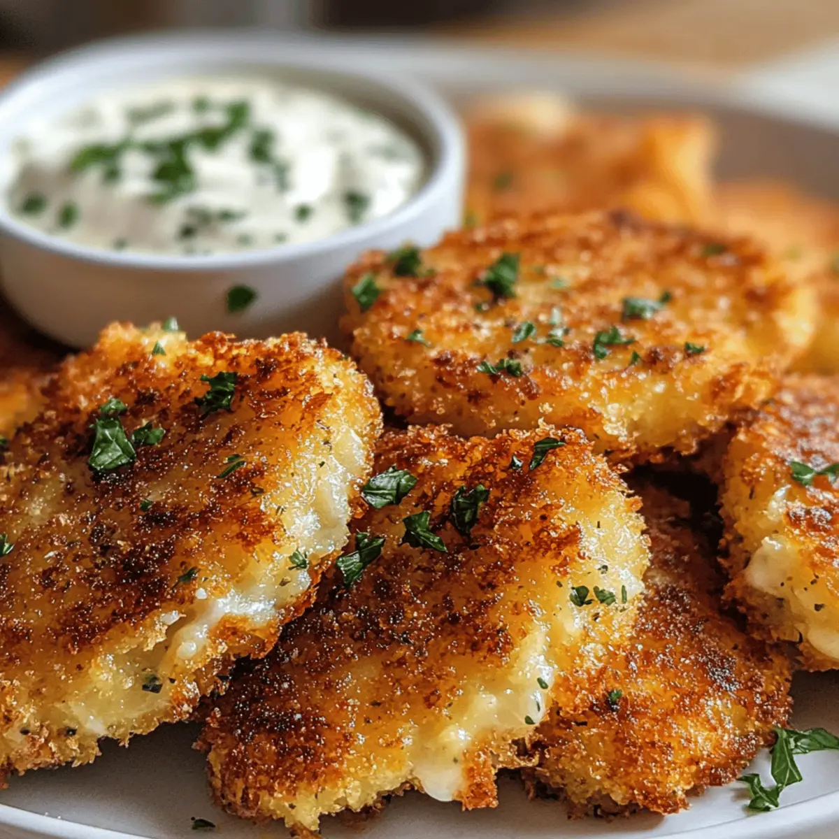 Knusprige Kohlrabi-Schnitzel Airfryer genießen