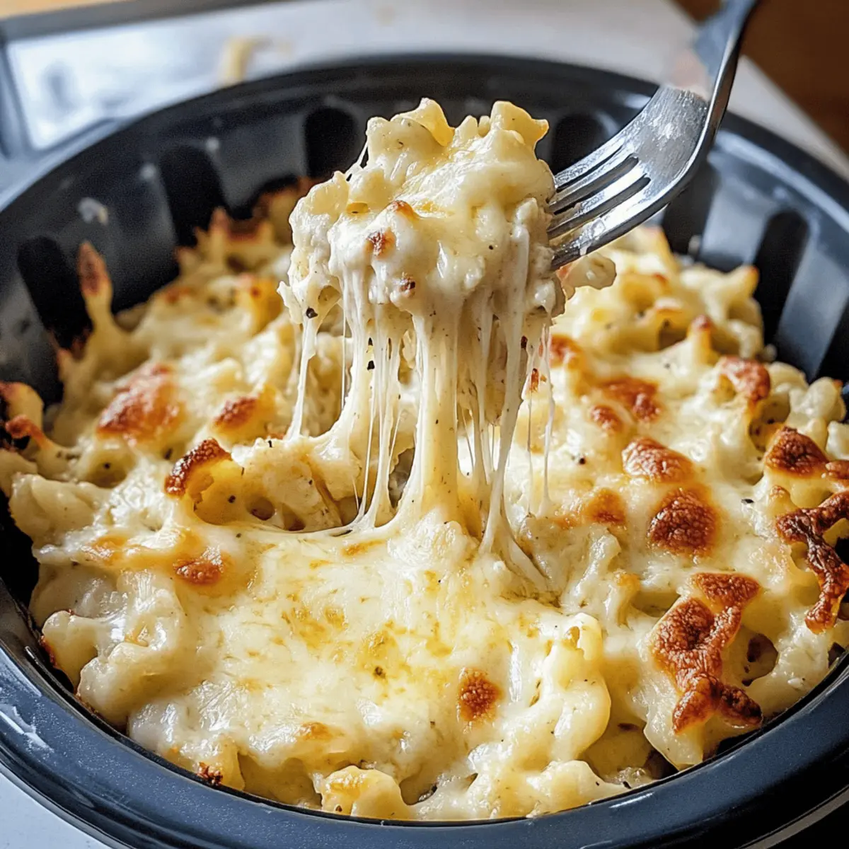 Käsespätzle aus der Heißluftfritteuse für jeden Tag