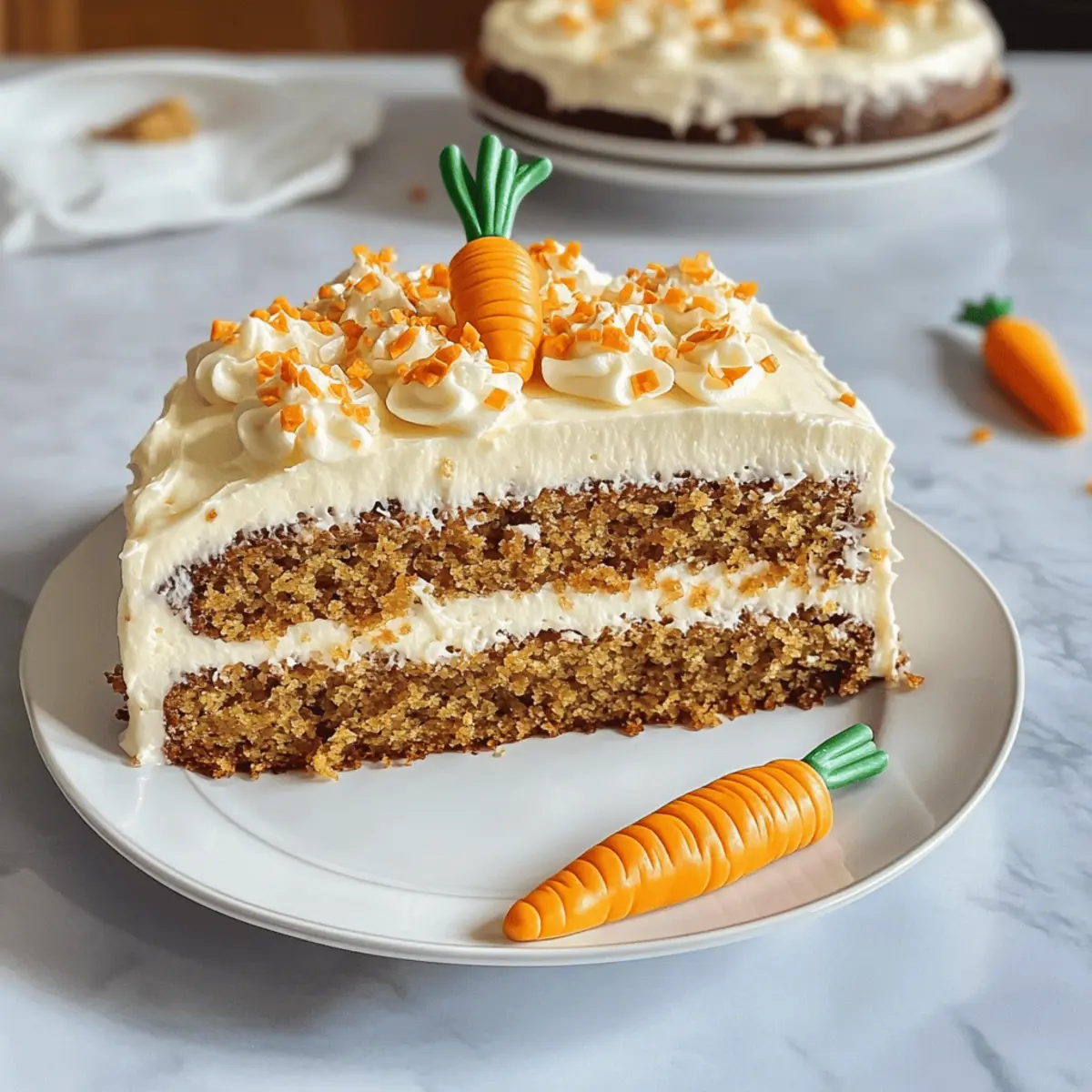 Karottenkuchen mit Frischkäse-Frosting Rezept