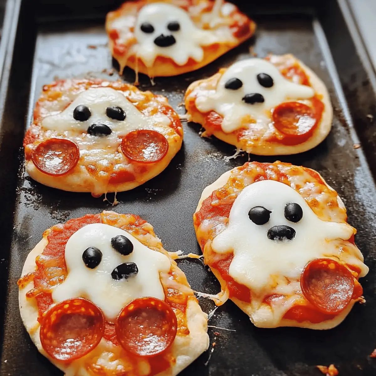 Peasy Mini Halloween Pizza für gruselige Partys