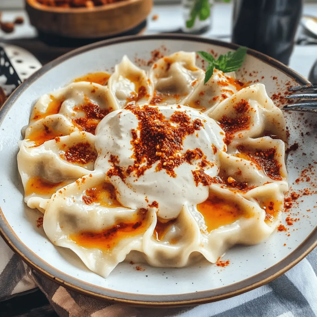 Vegane Manti-Teigtaschen für den perfekten Genuss