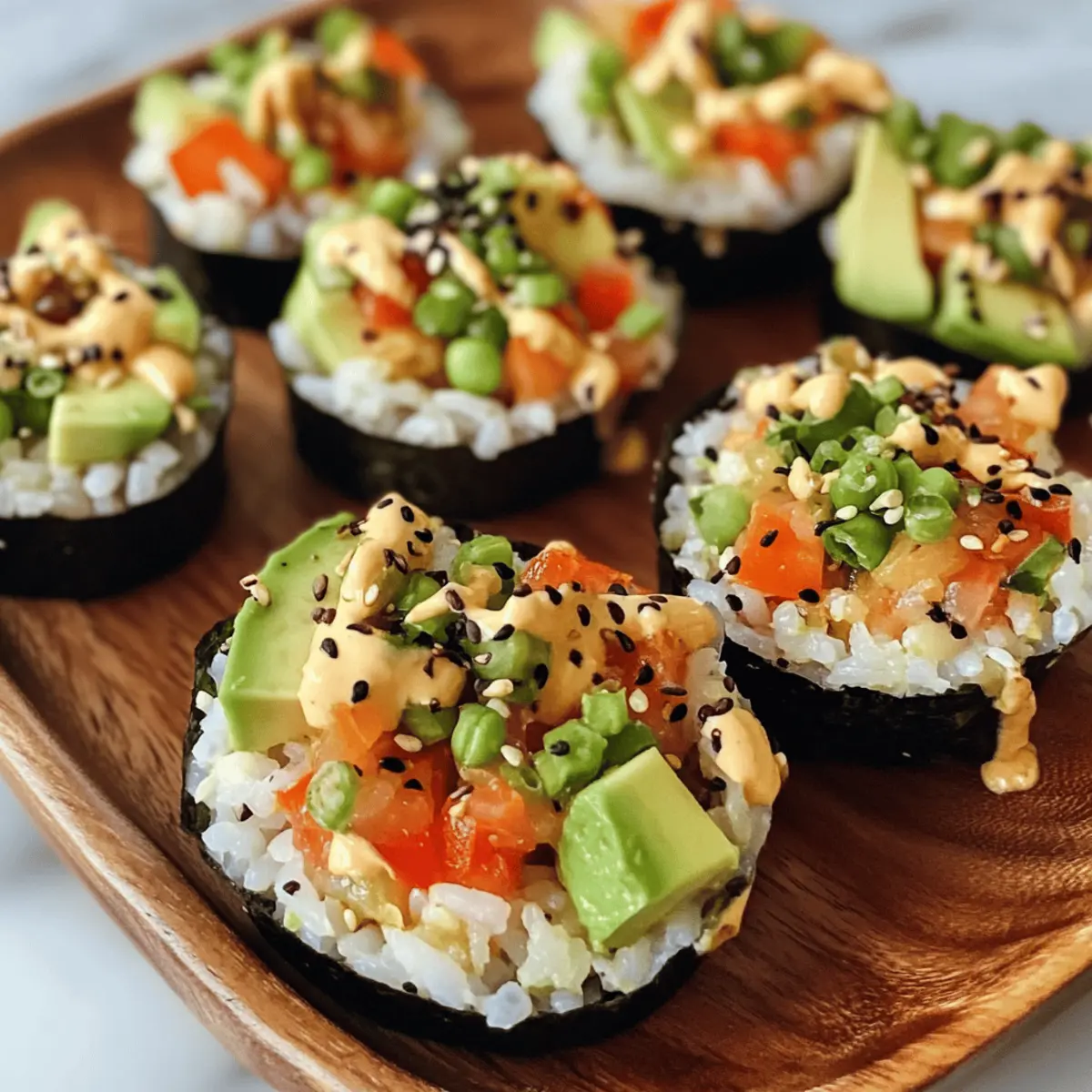 Leckere Sushi Tassen für jeden Geschmack