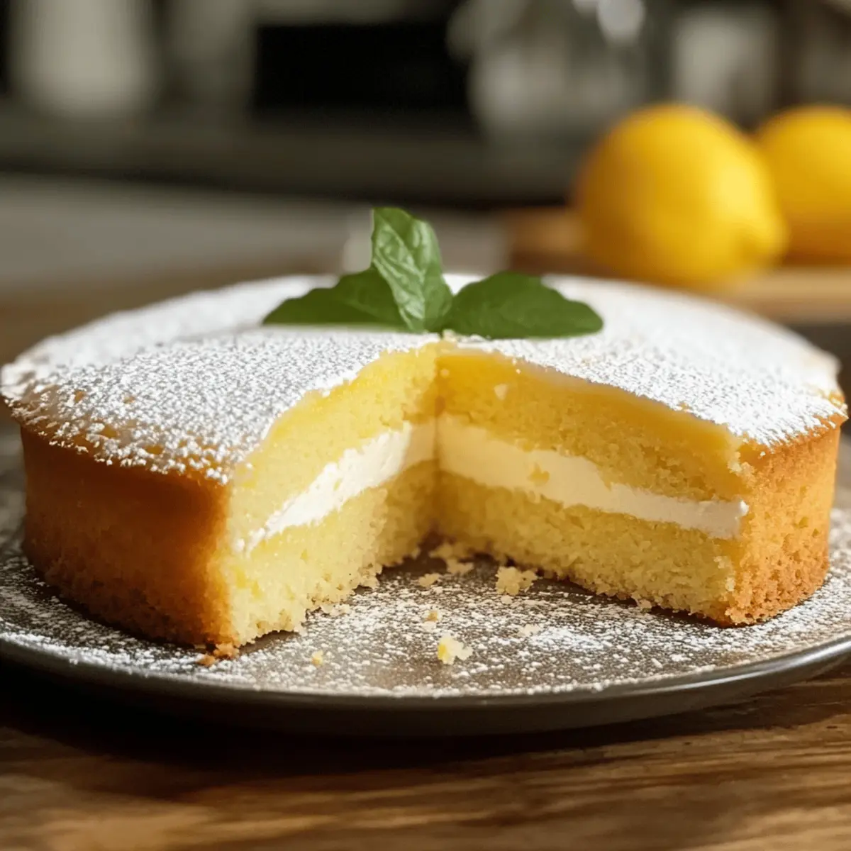 Erfrischender Joghurt-Zitronen-Kuchen für jeden Anlass