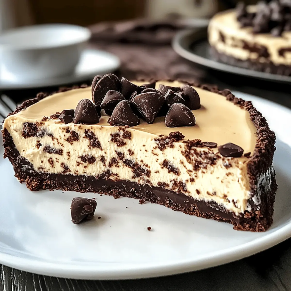 Stracciatella-Käsekuchen: Einfach, cremig und lecker