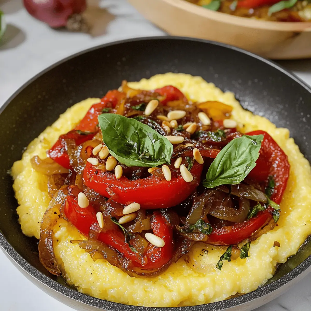 Geschmorte Paprika-Zwiebel-Pfanne in 30 Minuten