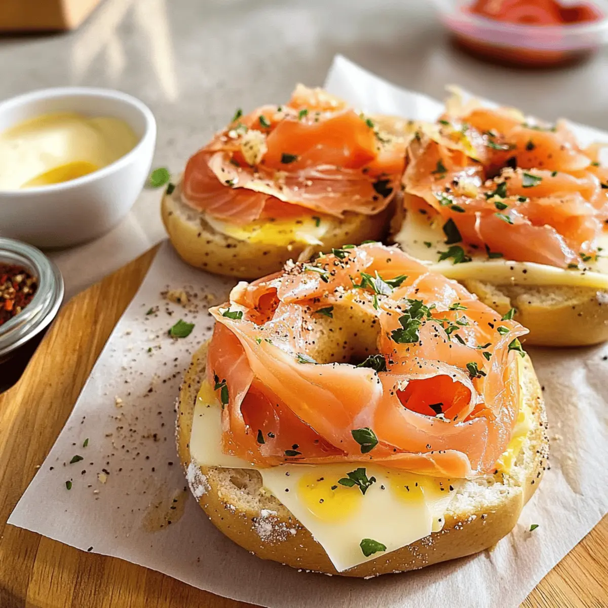 Lachs-Bagel mit Géramont – Ein Genuss für jeden Tag