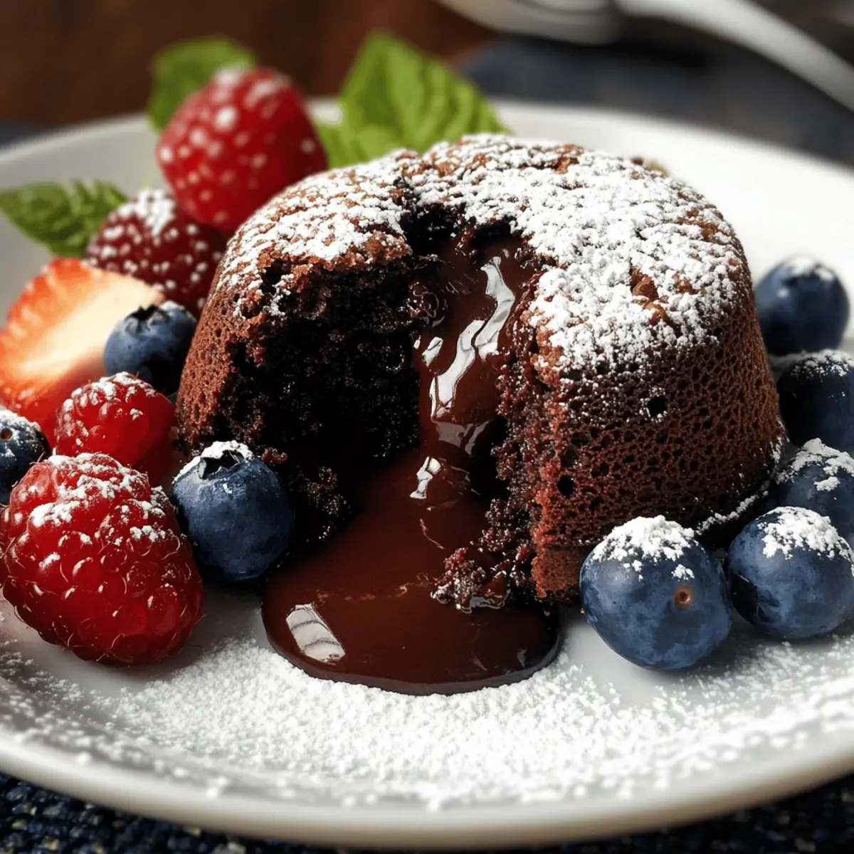 Schokoladen-Lava-Kuchen: Der perfekte Genuss