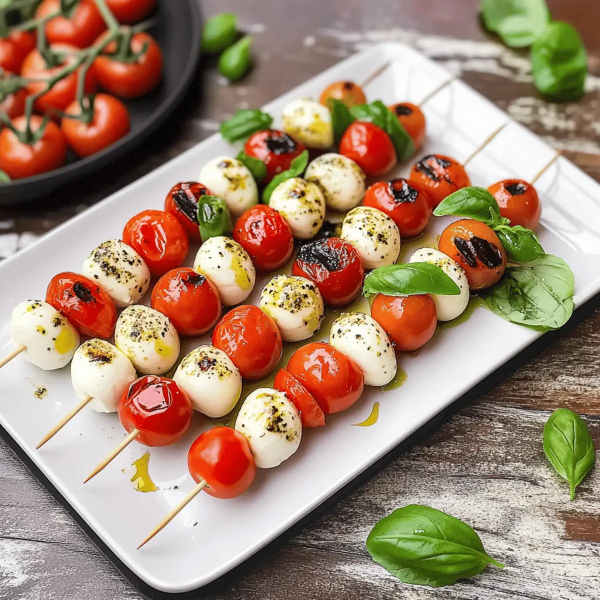 Tomate-Mozzarella-Spieße für jeden Anlass