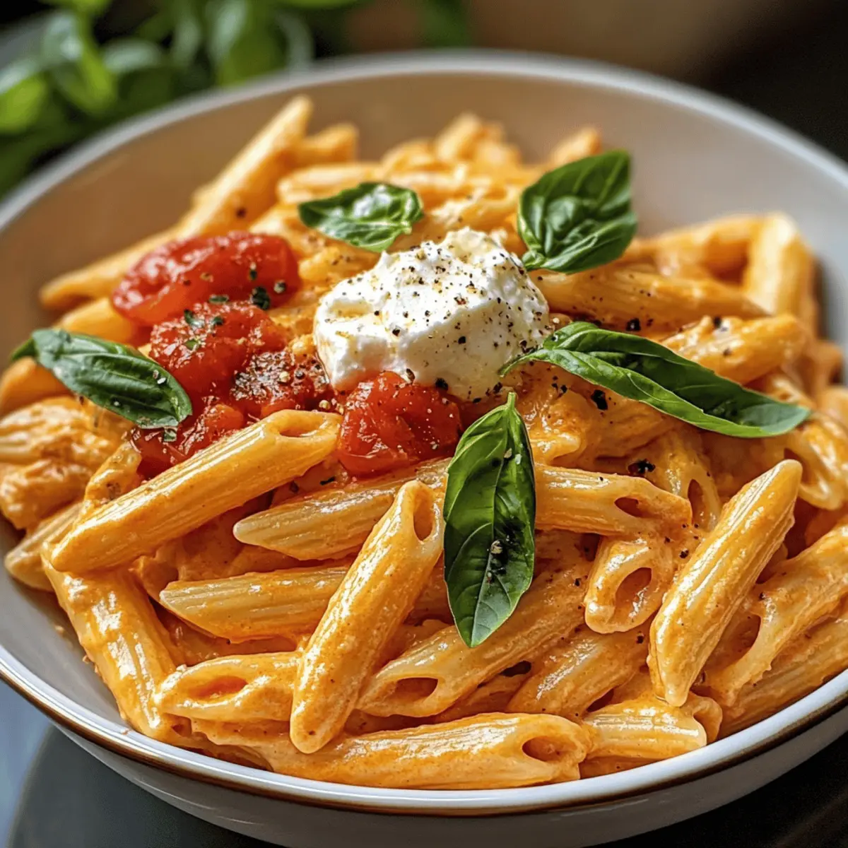 Cremige Tomate Ricotta Nudeln: Einfach und köstlich