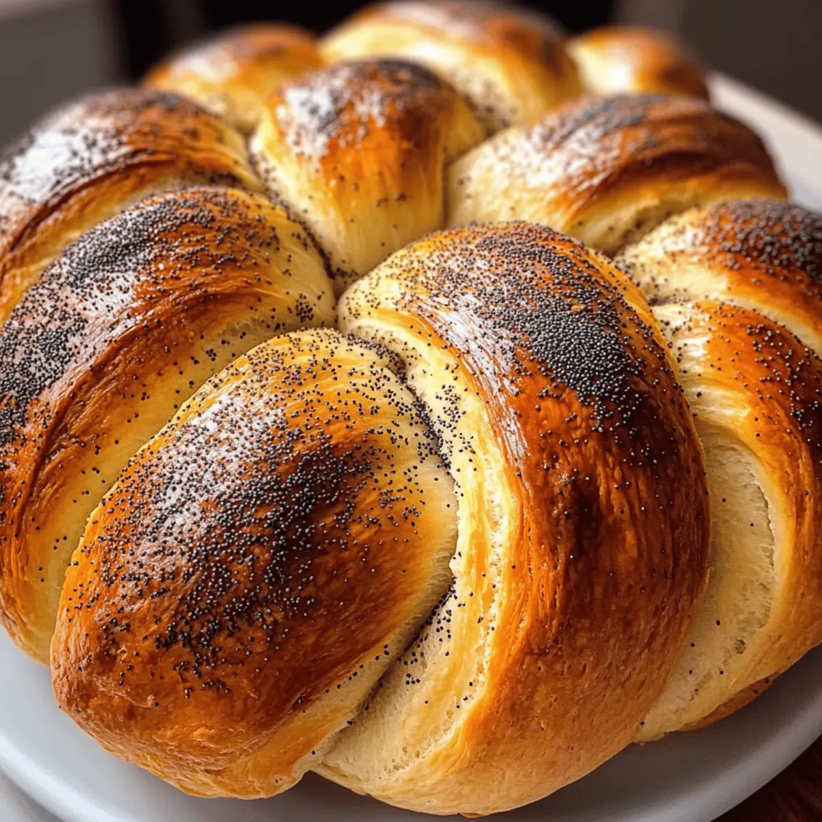 Hefezopf mit Mohnfüllung: Der perfekte Genuss