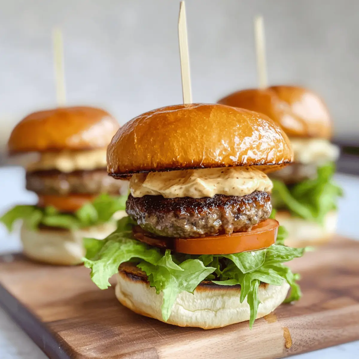 Mini Burger Variationen für jede Feier