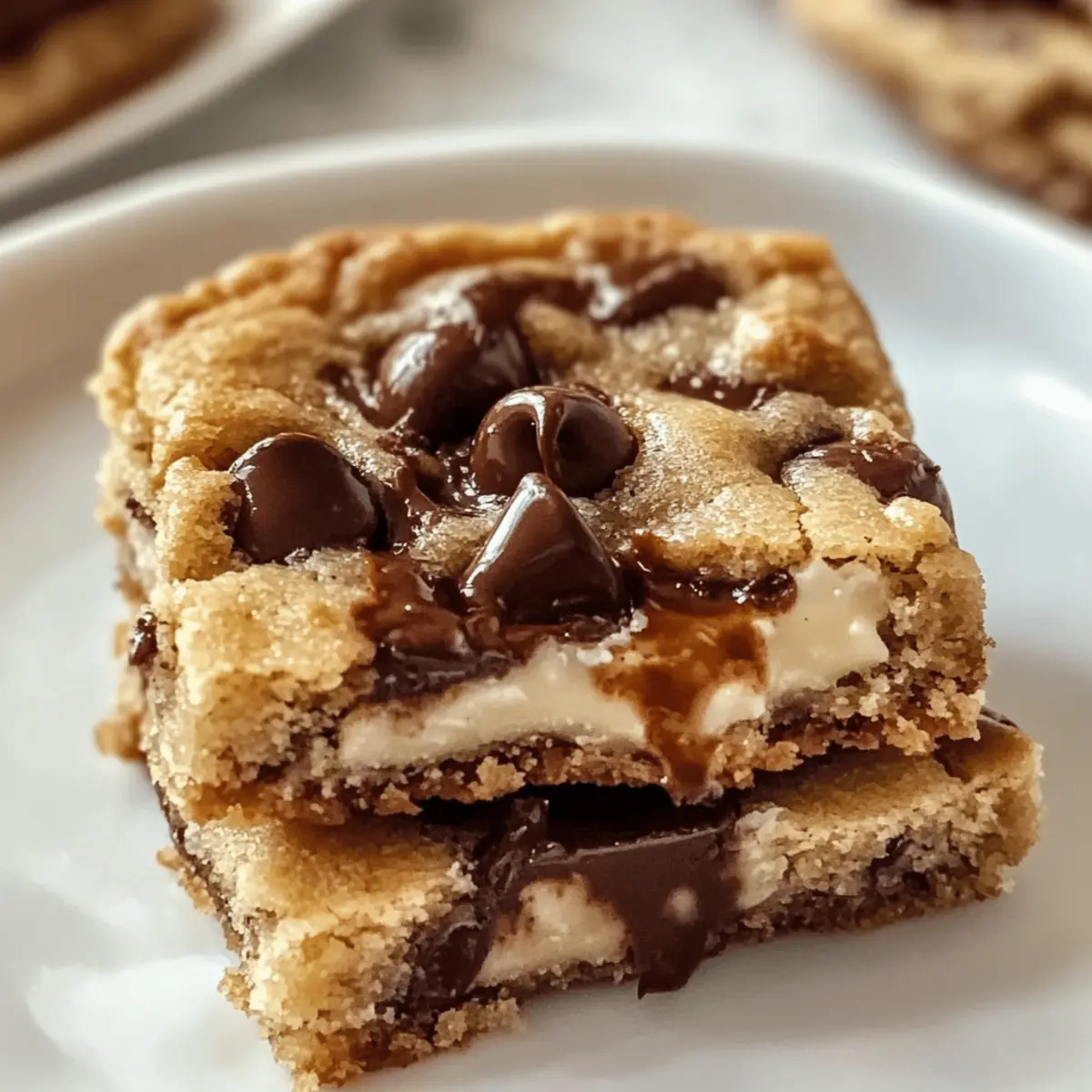 Karamell-Apfel-Käsekuchen-Riegel zum Verlieben