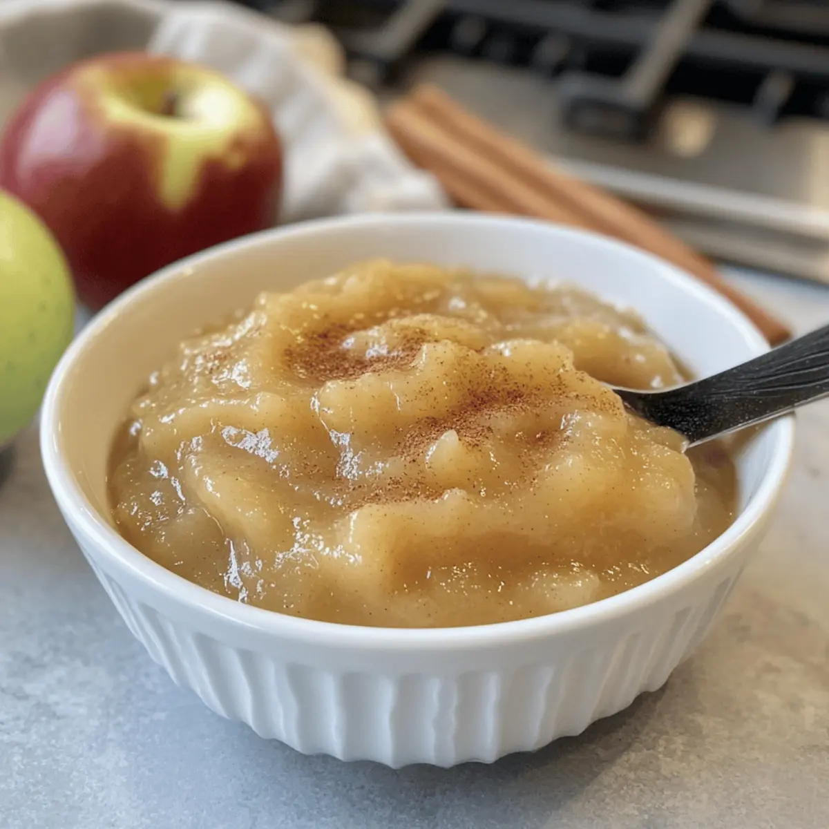 Schnelles und Einfaches Apfelmus Rezept