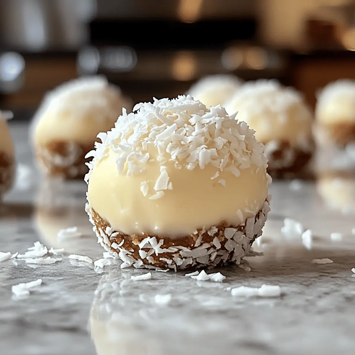 Schnelle Käsekuchen-Kugeln für süße Snacks