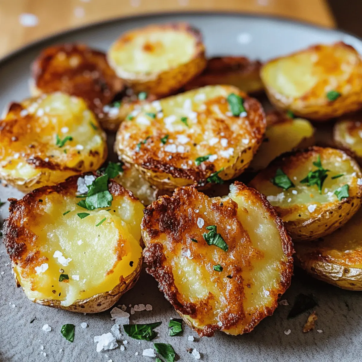Knusprige Quetschkartoffeln: Einfach und Lecker