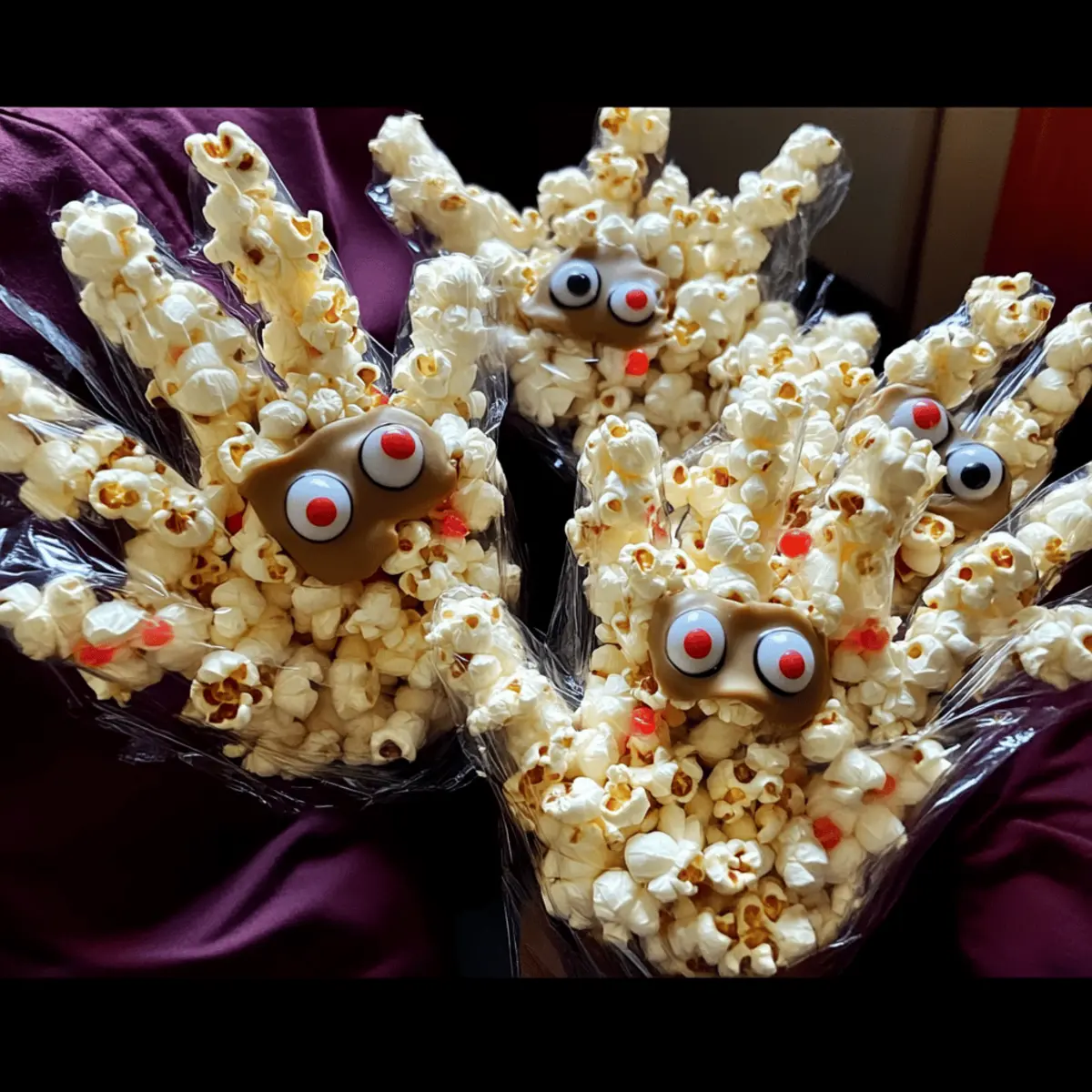 Grusel Hände aus Popcorn – Halloween Spaß für Kinder