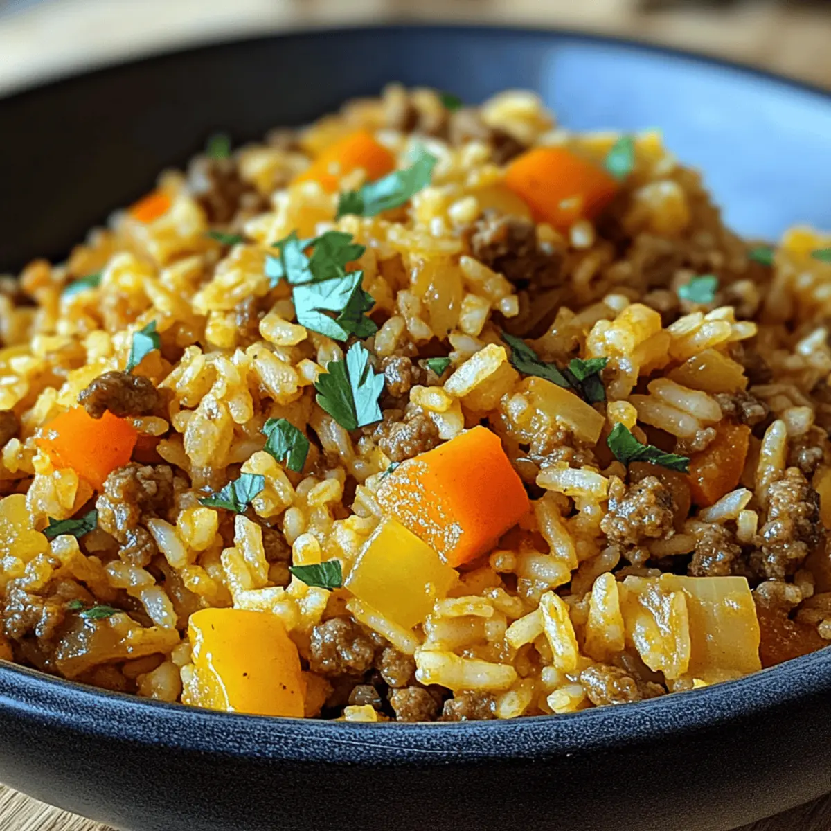 Curryreis mit Hackfleisch - Schnell und Lecker!