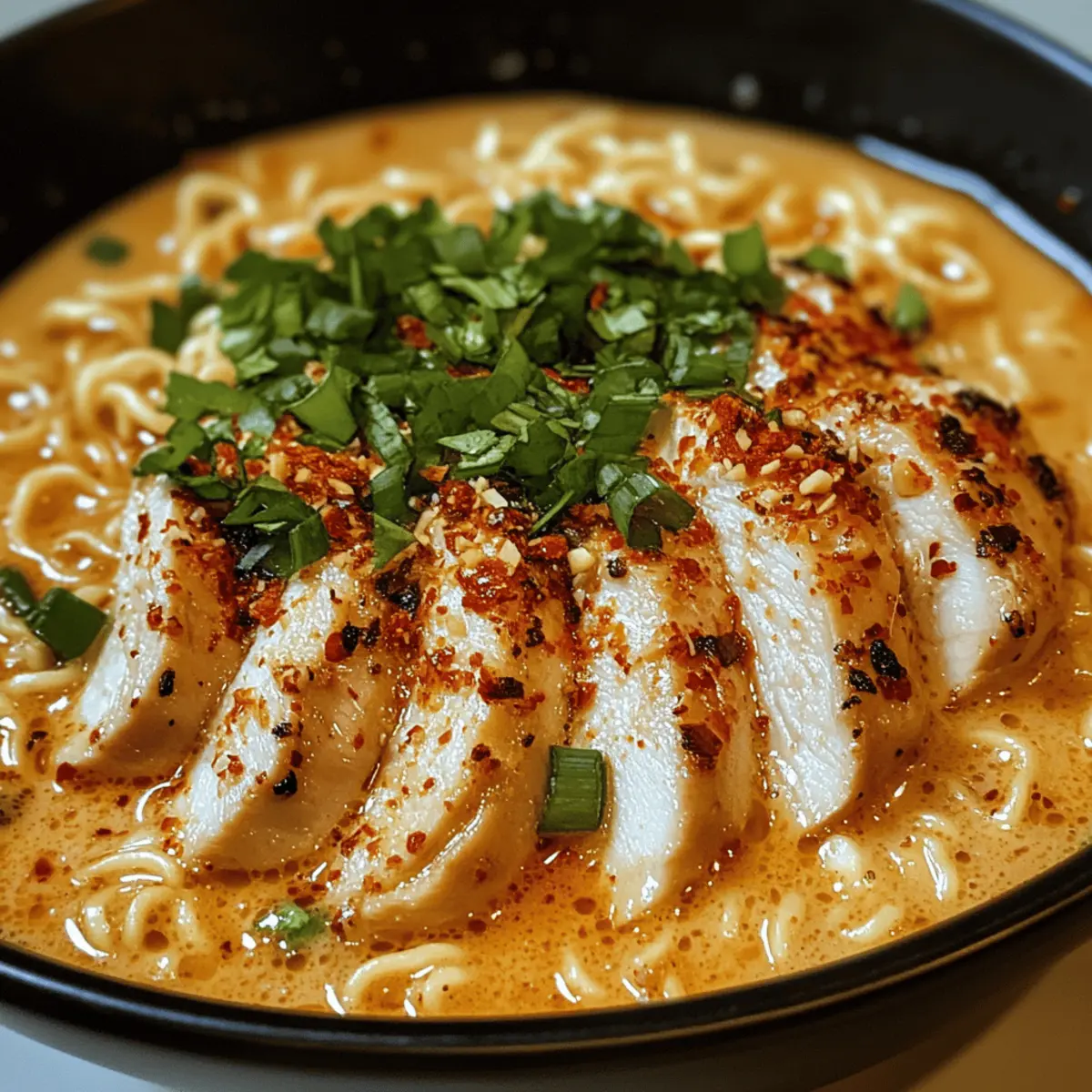 Heirate mich Hähnchen Ramen – Ein cremiger Genuss