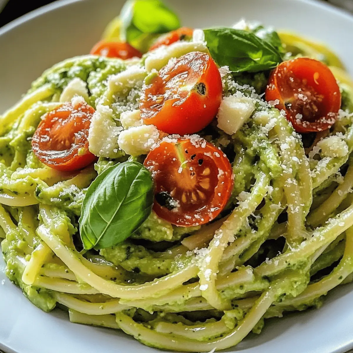 Cremige Avocado Pasta in nur 25 Minuten