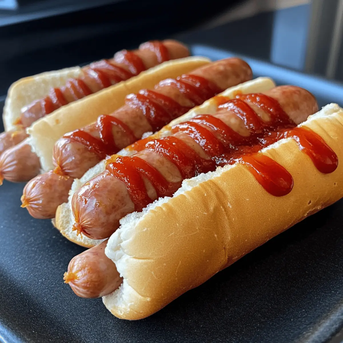 Würstchenfinger für eine gruselige Halloween-Party