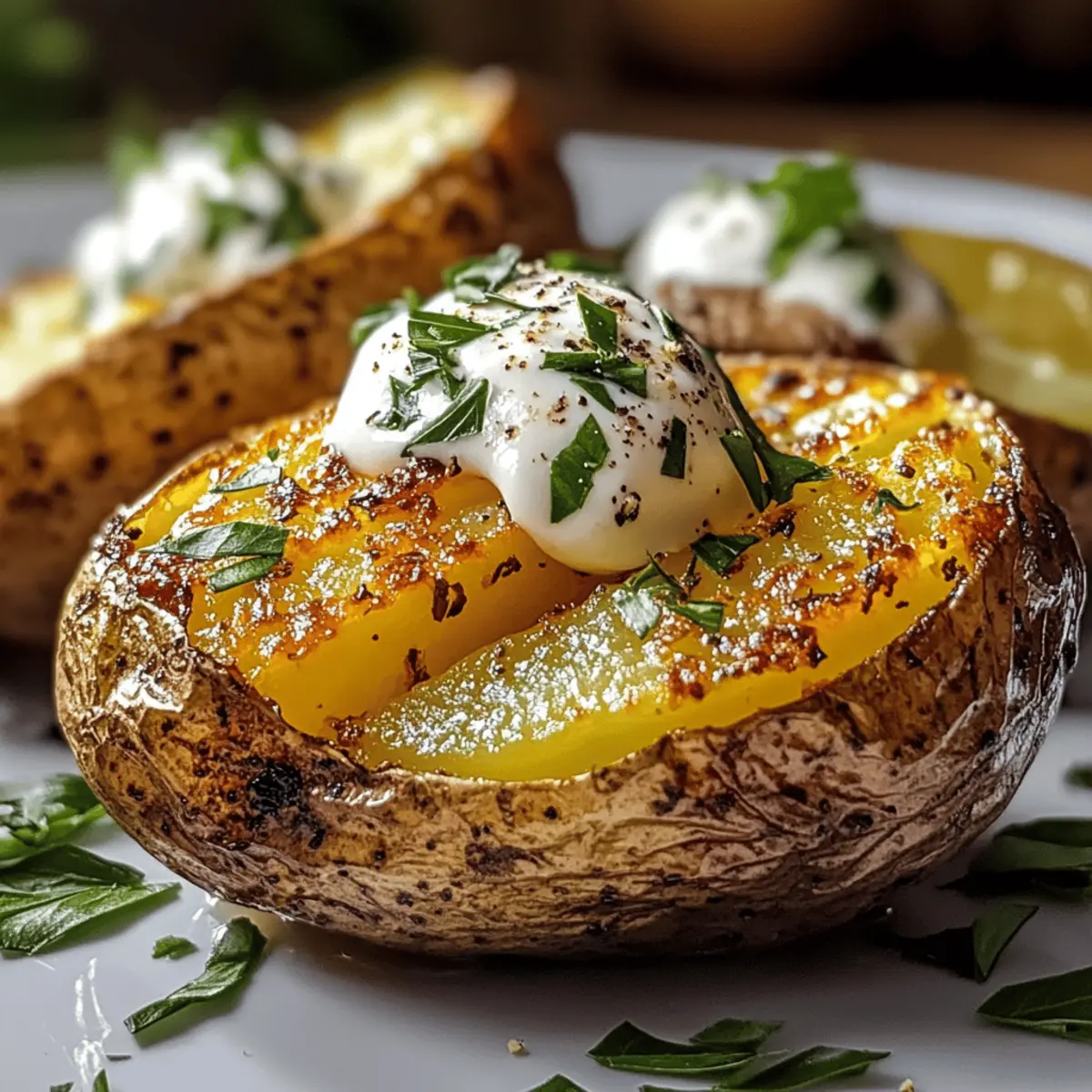 Ofenkartoffel im Airfryer – Schnell und Knusprig!