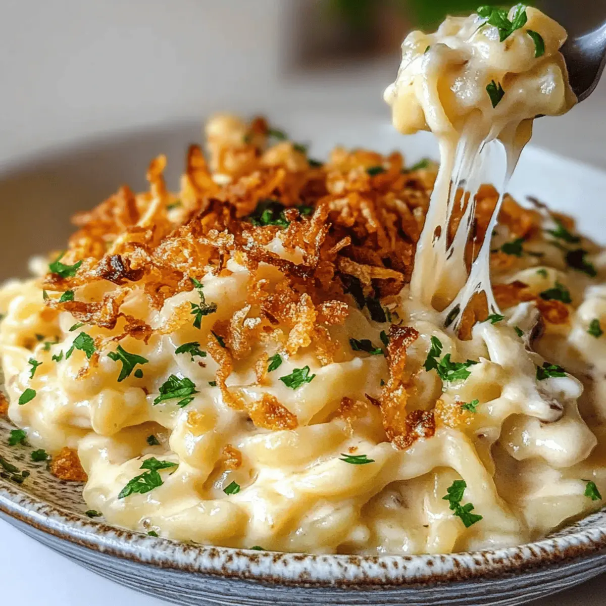 Käse Spätzle mit Röstzwiebeln – Ein Wohlfühlgericht