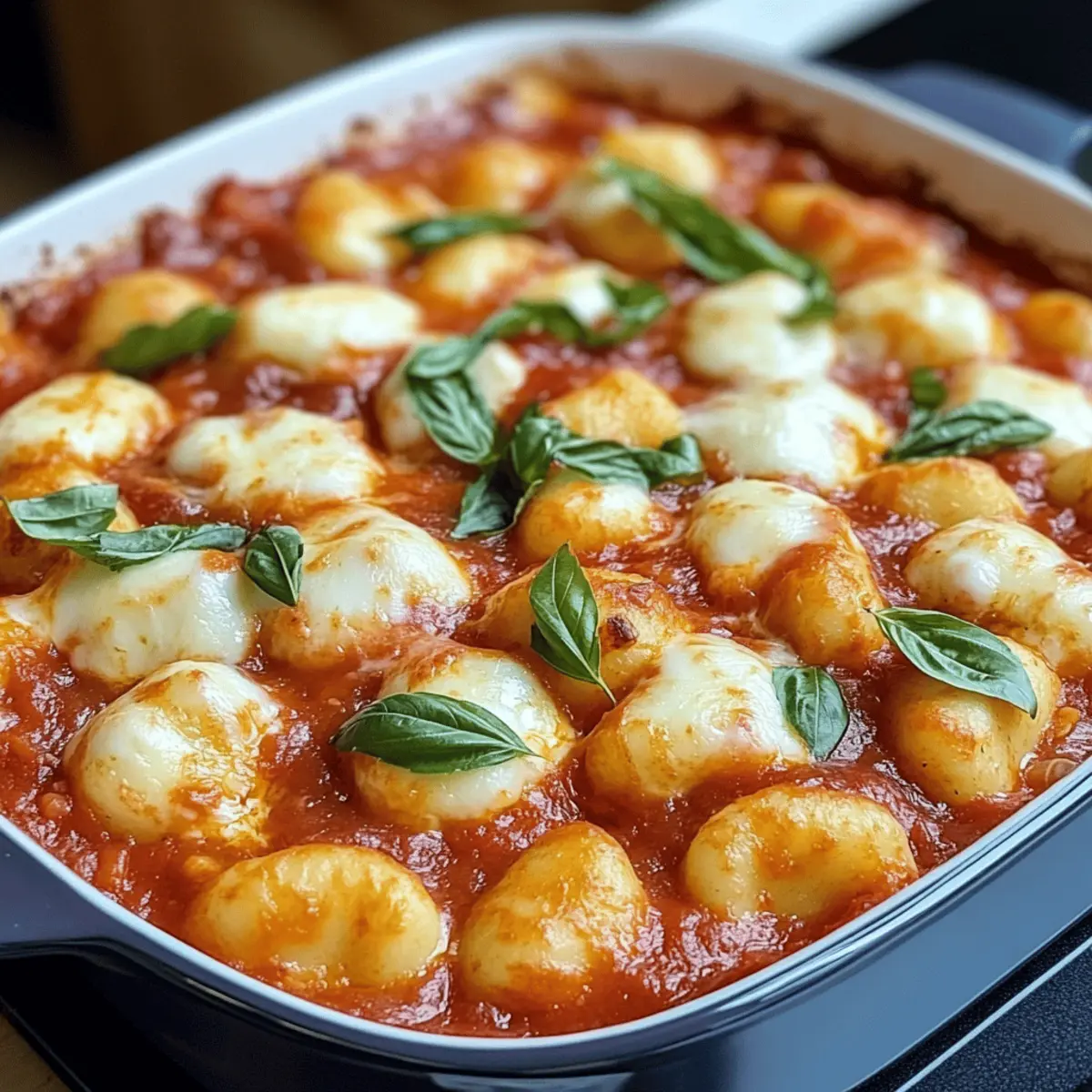 Gnocchi-Auflauf Tomate Mozzarella für jeden Anlass