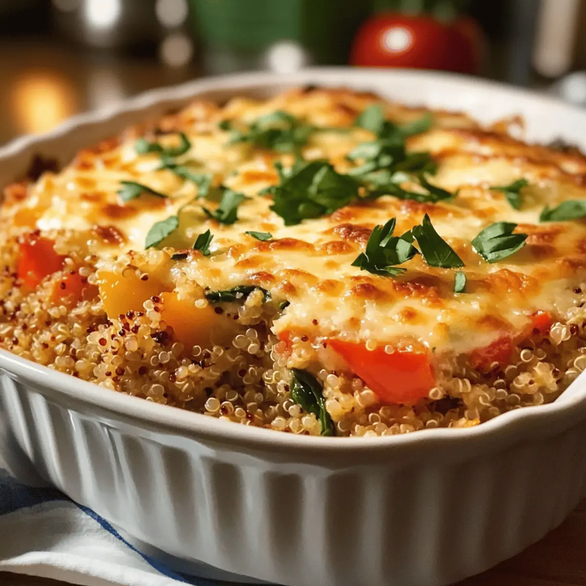 Quinoa Casserole mit vielen Gemüseleckereien