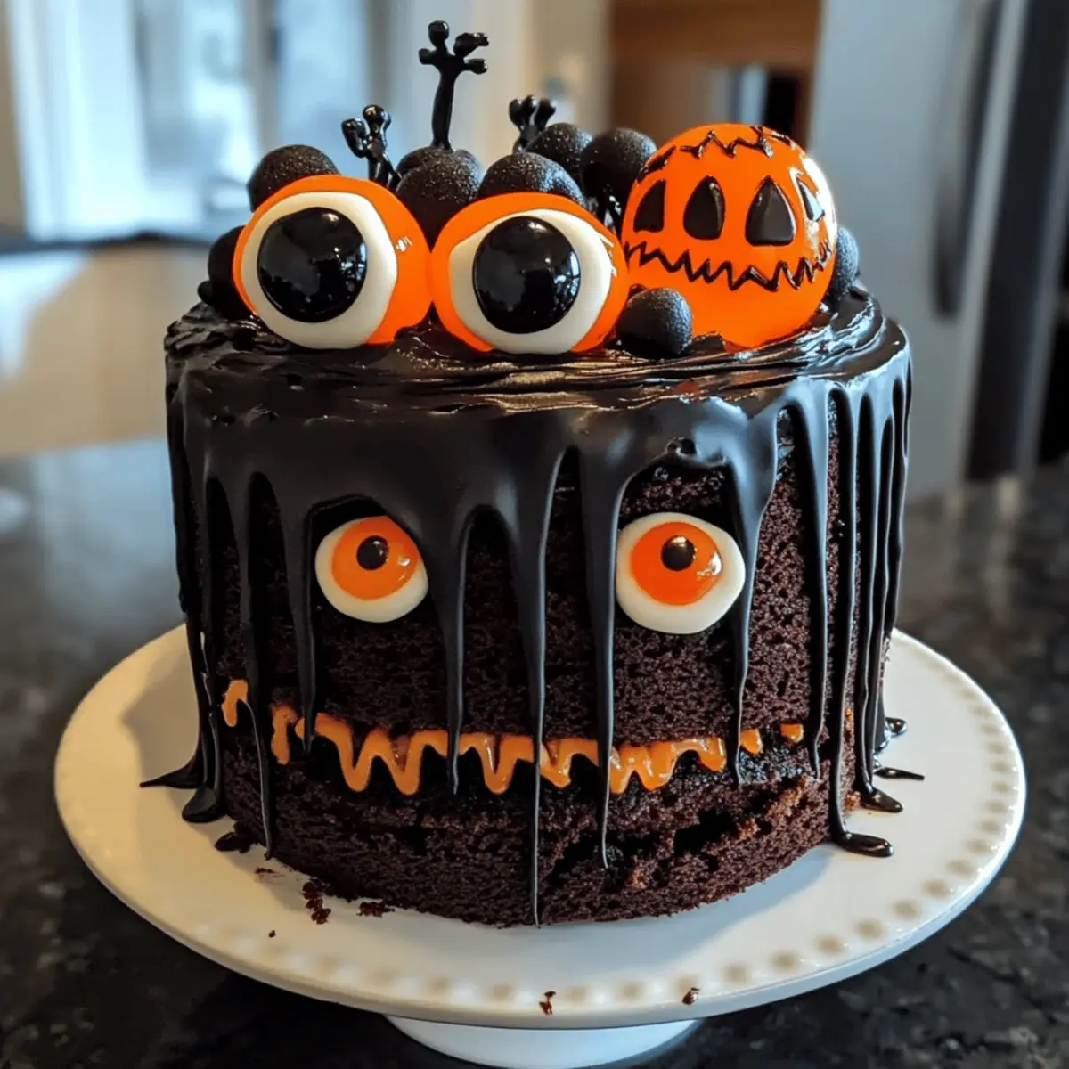 Gruselige Halloween-Kuchen für schaurigen Spaß