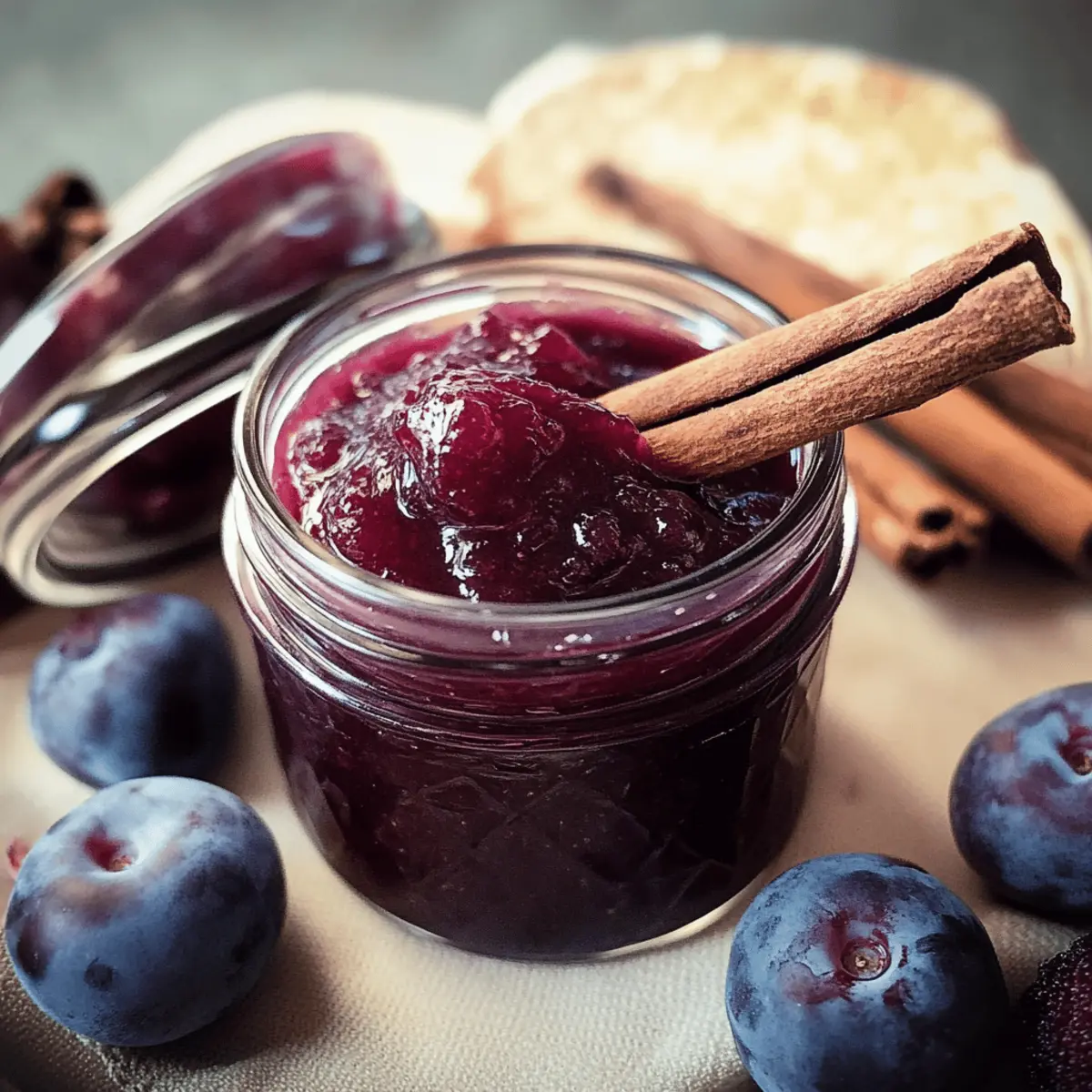 Pflaumenmarmelade mit Zimt und Vanille selber machen