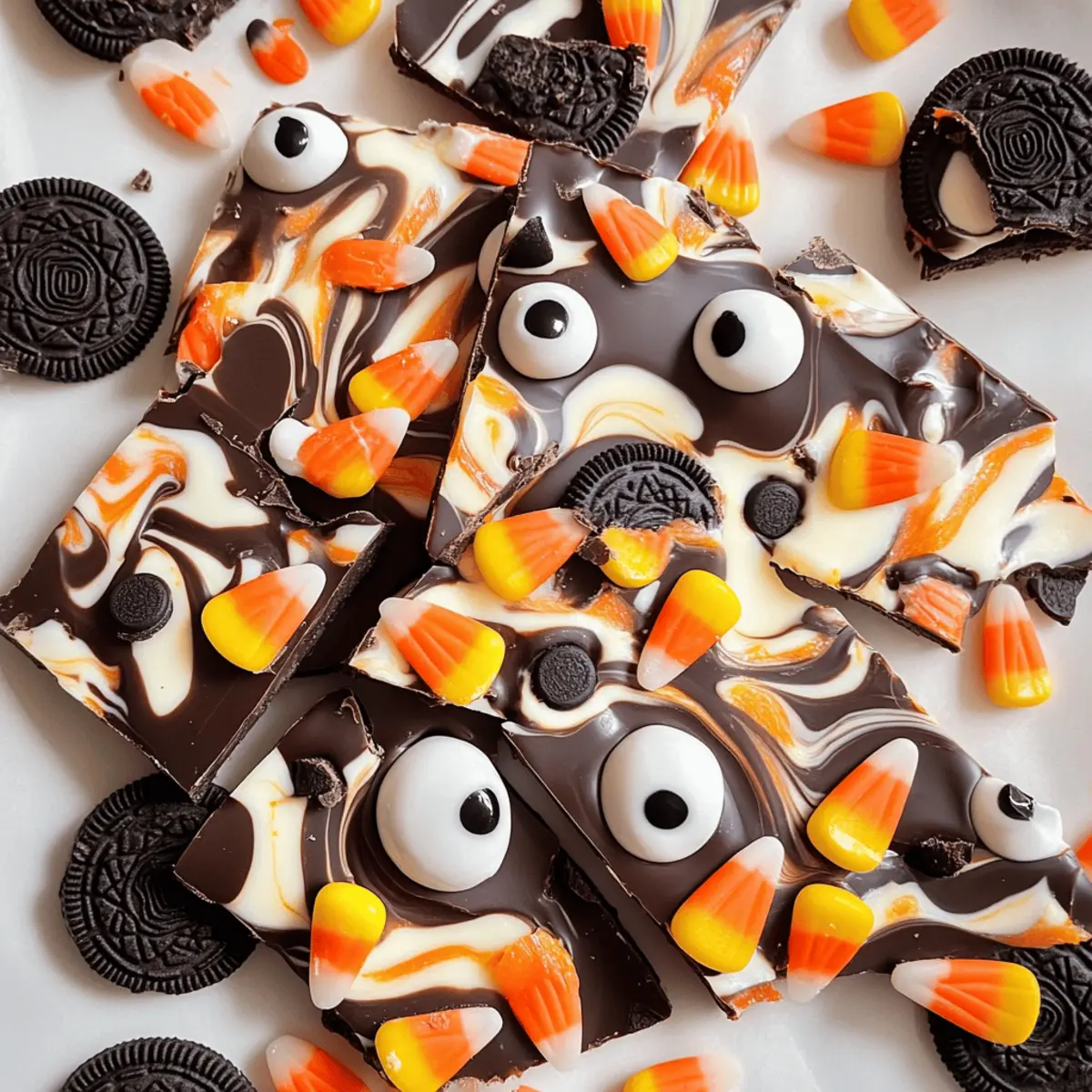 Halloween Schokoladenrinde leicht gemacht