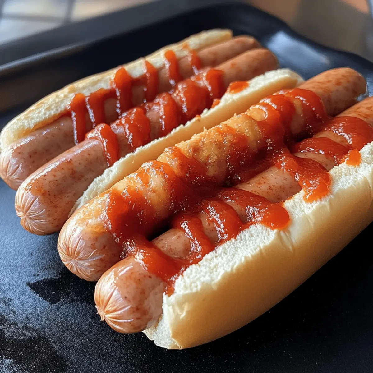 Wurstfinger für ein gruseliges Halloween-Feiern