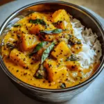 Butternut Kürbis Sambar