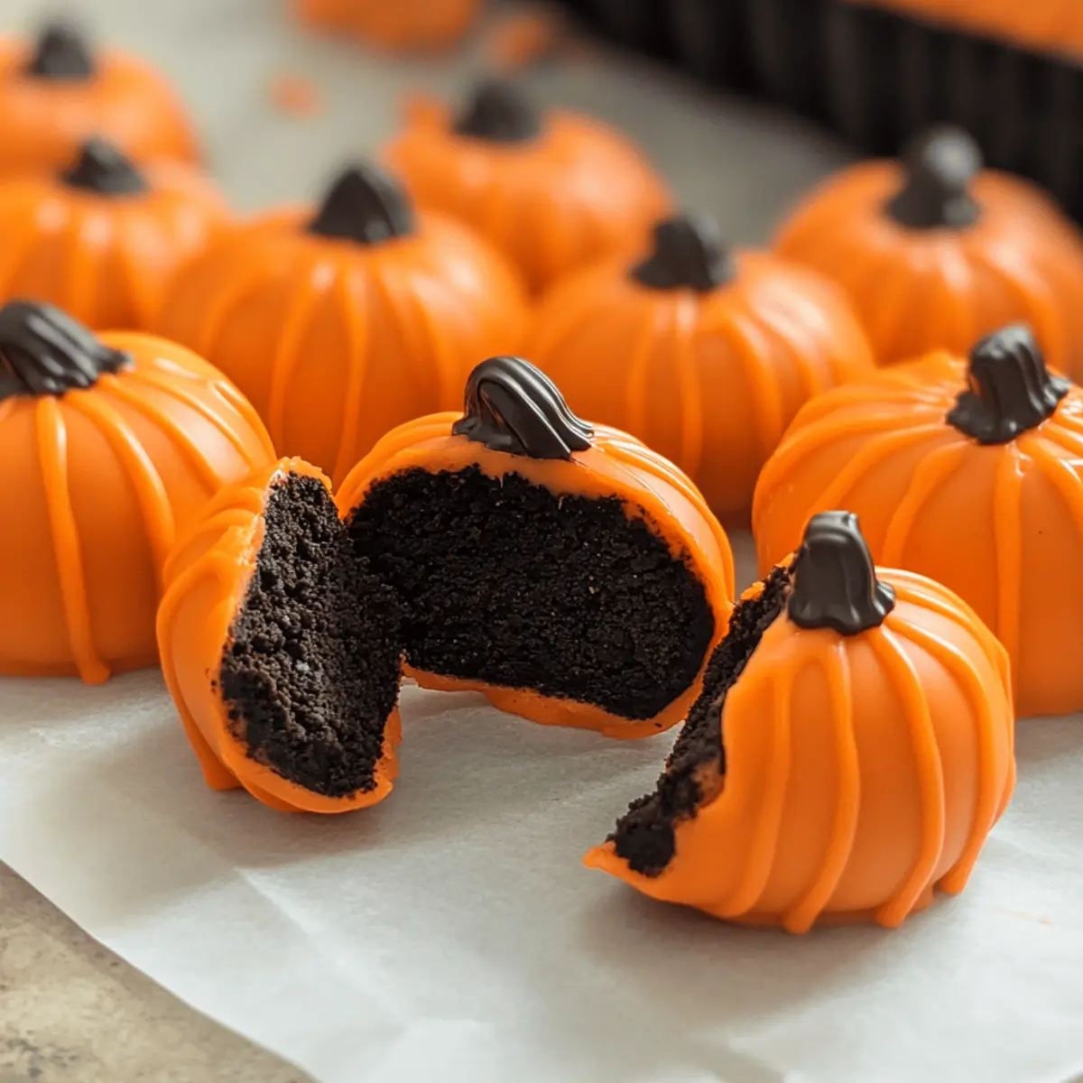 Kürbis-Oreo-Kugeln für ein festliches Naschvergnügen