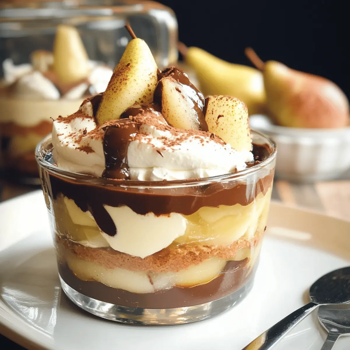 Birne Helene: Cremiger Desserttraum im Glas