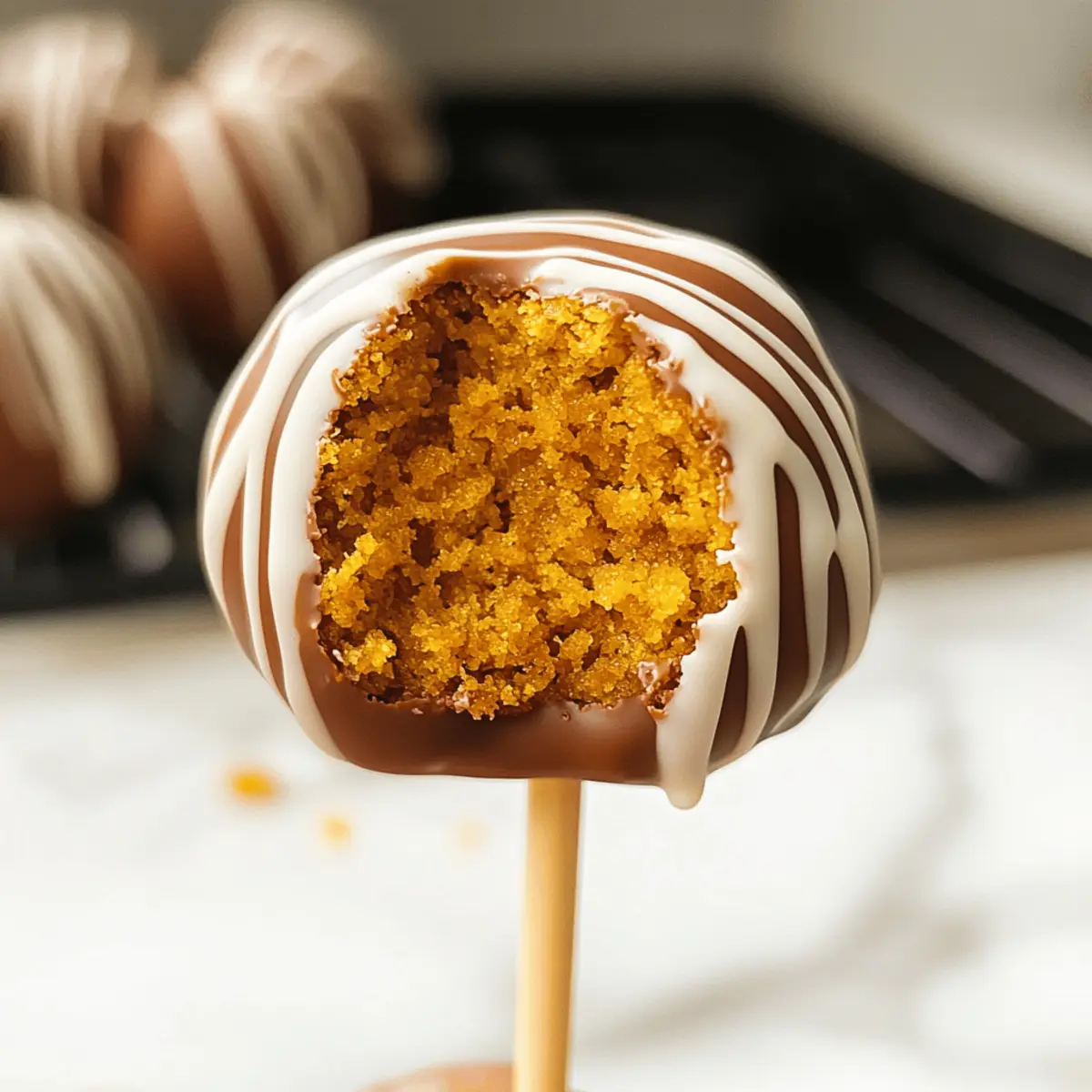 Kürbis-Cake-Pops für den perfekten Herbstgenuss