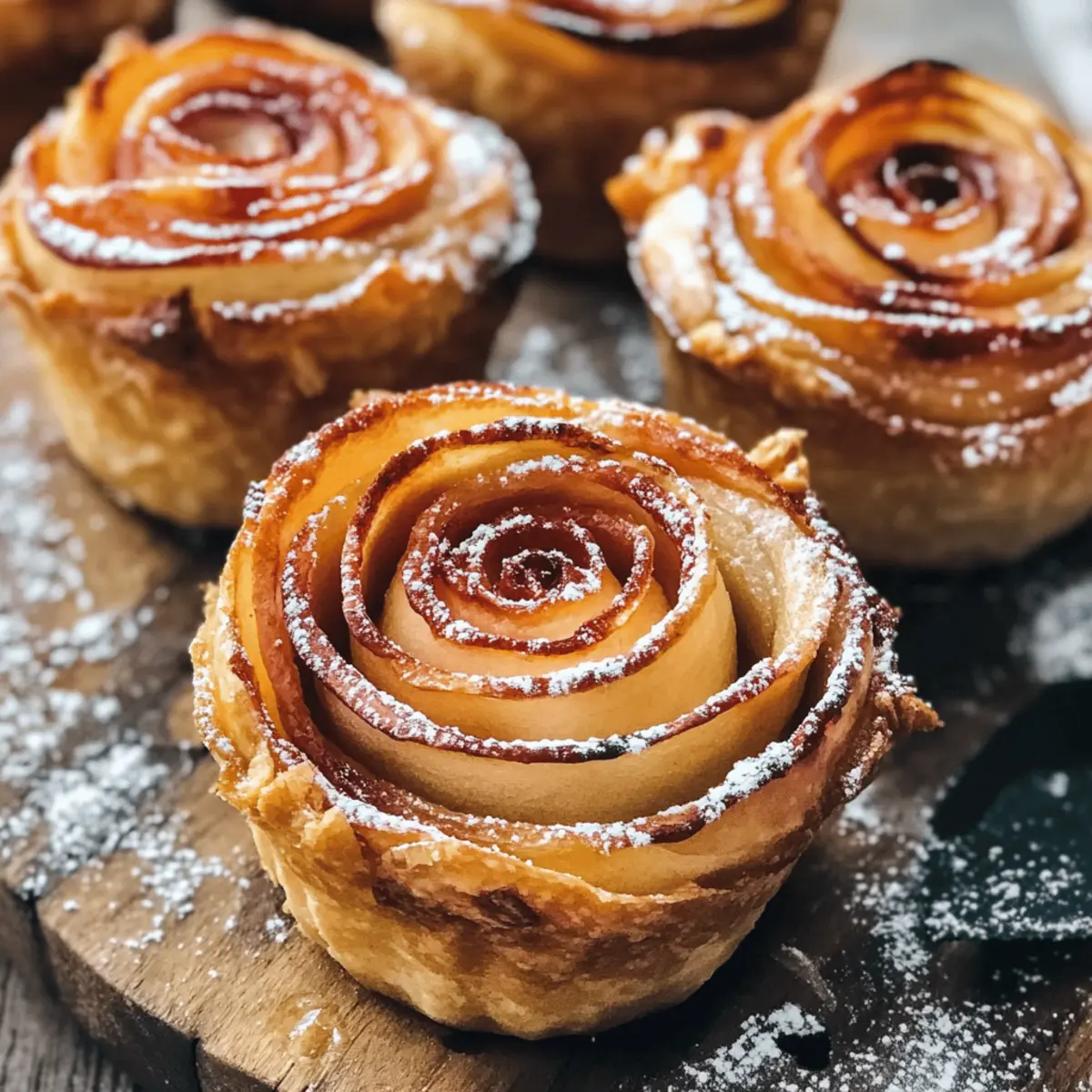 Saftige Apfelmuffins mit Blätterteig für jeden Anlass