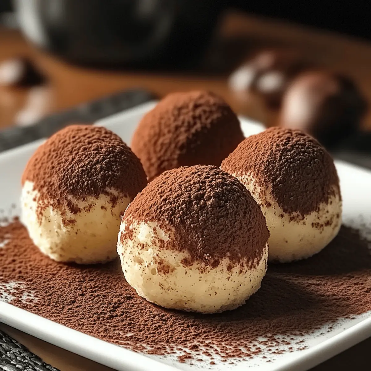 Kleine Tiramisu-Kugeln Rezept für süße Momente