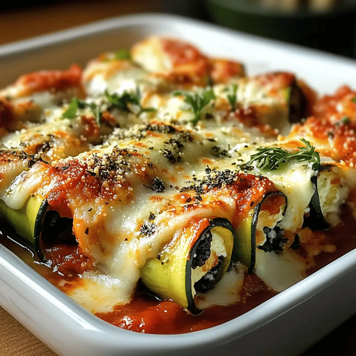 Zucchini Cannelloni selber machen: Lecker und einfach